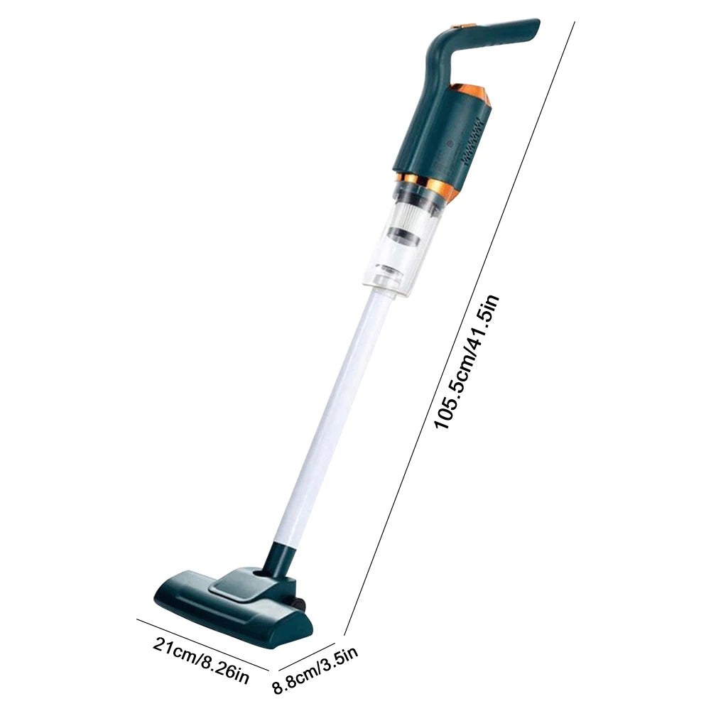 Vacuum Electric Sweeper 120W Handheld Wireless Vacuum Cleaner USB Rechargeable 2000Mah Mopping Machine for Vehicle Home Cleaning