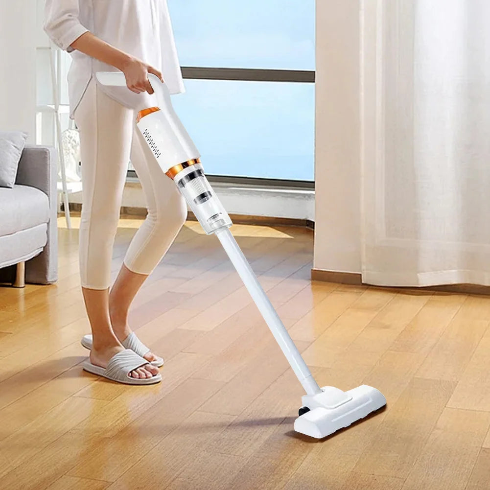 Vacuum Electric Sweeper 120W Handheld Wireless Vacuum Cleaner USB Rechargeable 2000Mah Mopping Machine for Vehicle Home Cleaning