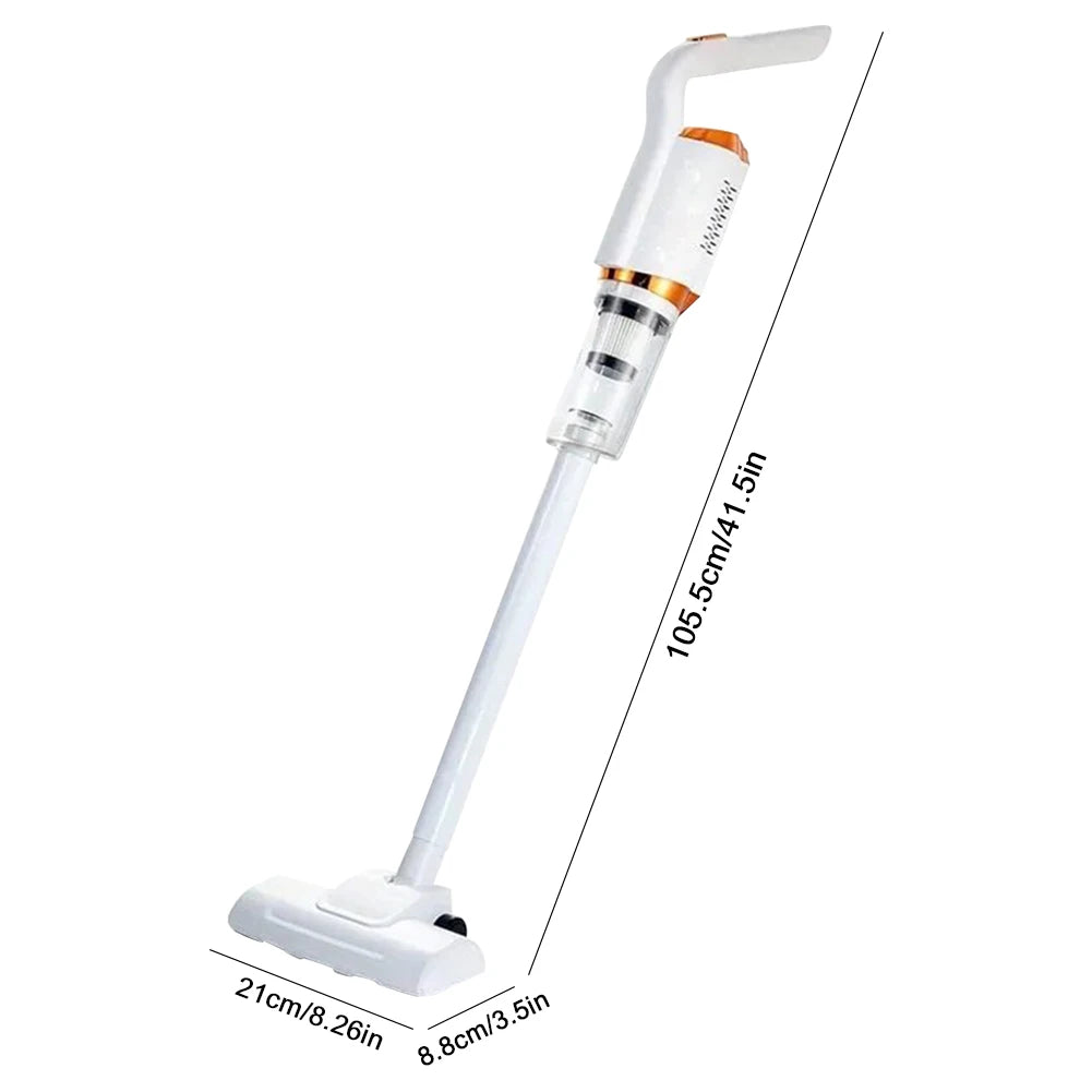 Vacuum Electric Sweeper 120W Handheld Wireless Vacuum Cleaner USB Rechargeable 2000Mah Mopping Machine for Vehicle Home Cleaning