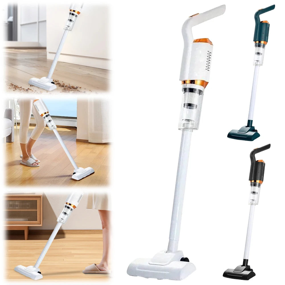 Vacuum Electric Sweeper 120W Handheld Wireless Vacuum Cleaner USB Rechargeable 2000Mah Mopping Machine for Vehicle Home Cleaning