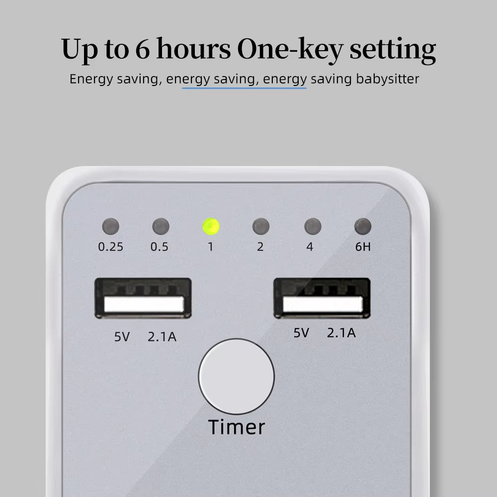 Digital Timer Socket Surge Protector Socket Voltage Relay Switch 6 Hour 220V 230V Appliance Time Controler EU US French UK Plug