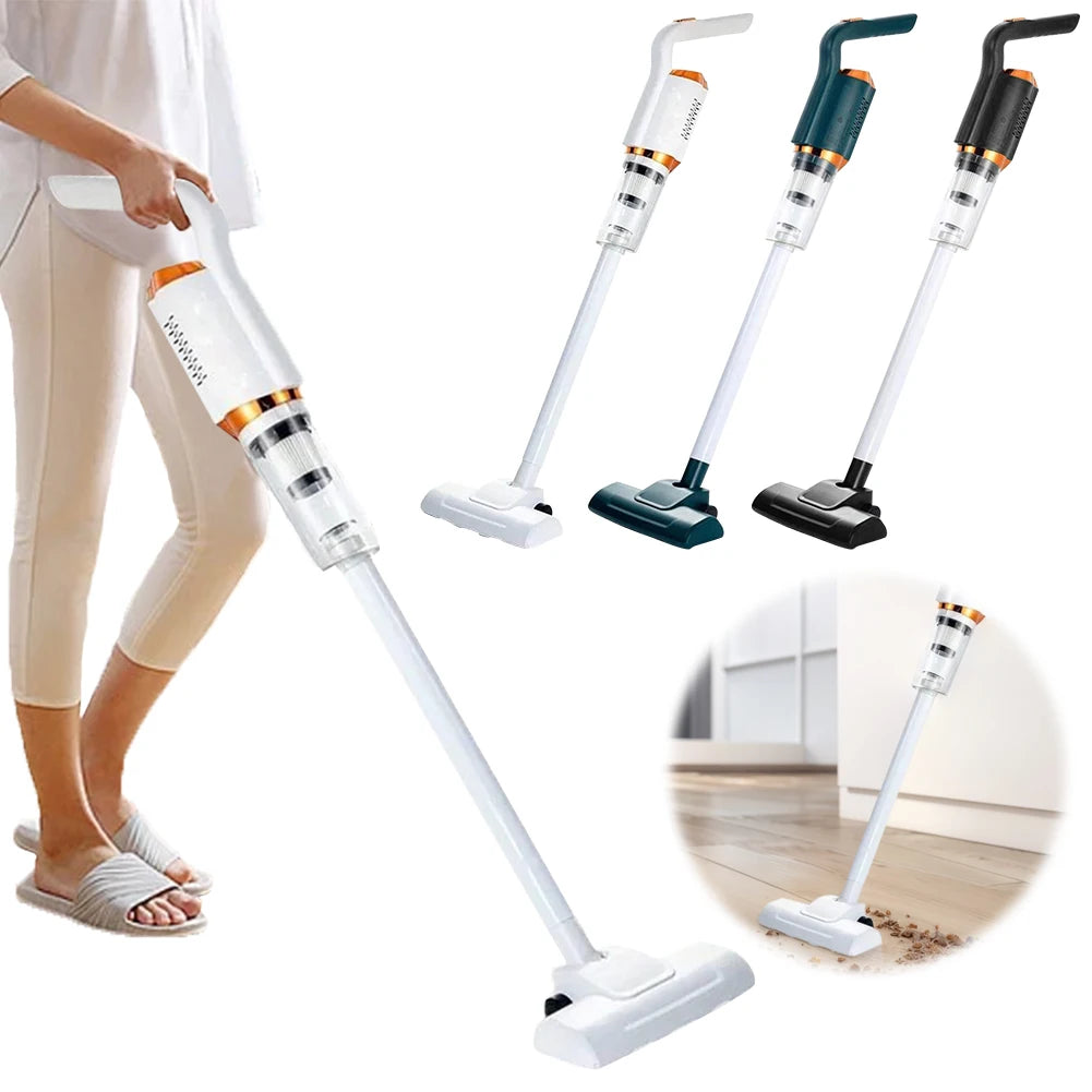 Vacuum Electric Sweeper 120W Handheld Wireless Vacuum Cleaner USB Rechargeable 2000Mah Mopping Machine for Vehicle Home Cleaning