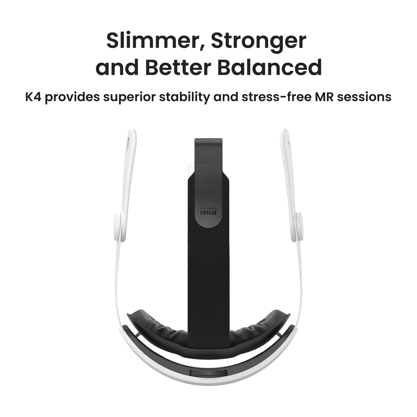 KIWI Design K4 Comfort Head Strap Compatible with Quest 3/Quest 3S Elite Strap VR Accessories