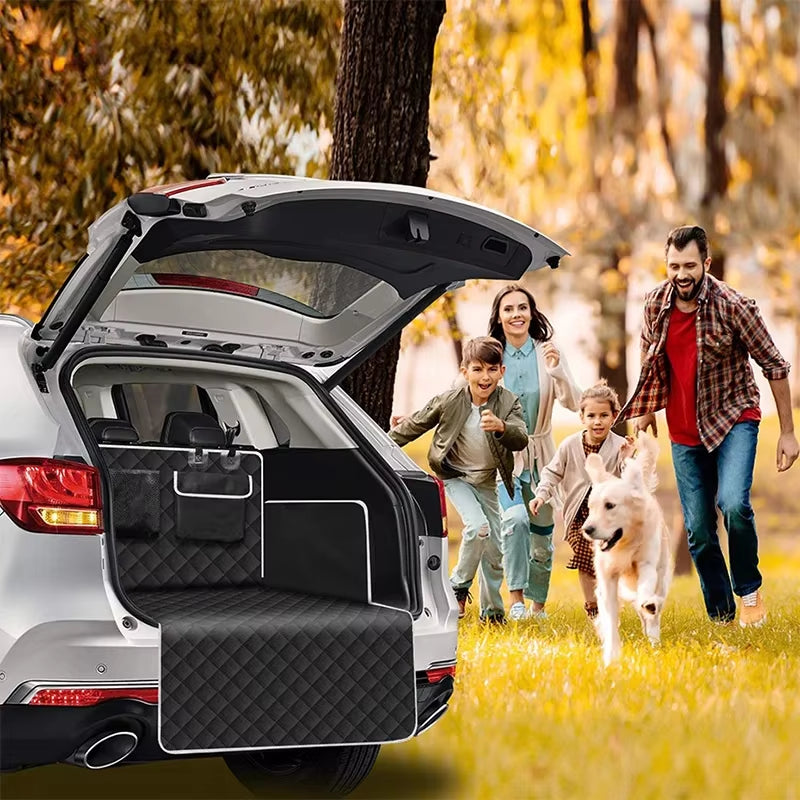 Trunk Cargo Liner for Pet 5-Layer Thicken Oxford Cloth Trunk Carpet Waterproof anti Slip Wear-Resistant Cushion for Dog
