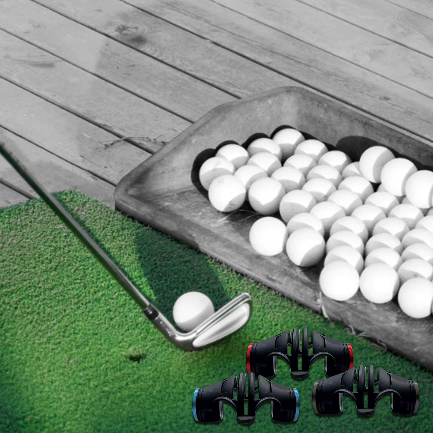 Golf Ball Marker Putting Practice Tool Golf Ball Mark Tool Template Alignment Putter Marking Liner Golf Supplies Accessories