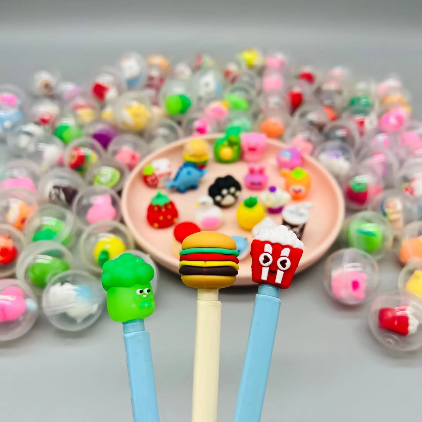 32Mm Transparent Twisted Egg for Mini Claw Machine Toys Accessories Cute Animal Plush Dolls Doll Kids Arcade Crane Machine Gift