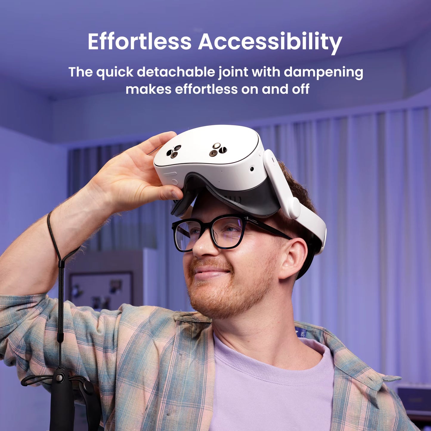 KIWI Design K4 Comfort Head Strap Compatible with Quest 3/Quest 3S Elite Strap VR Accessories