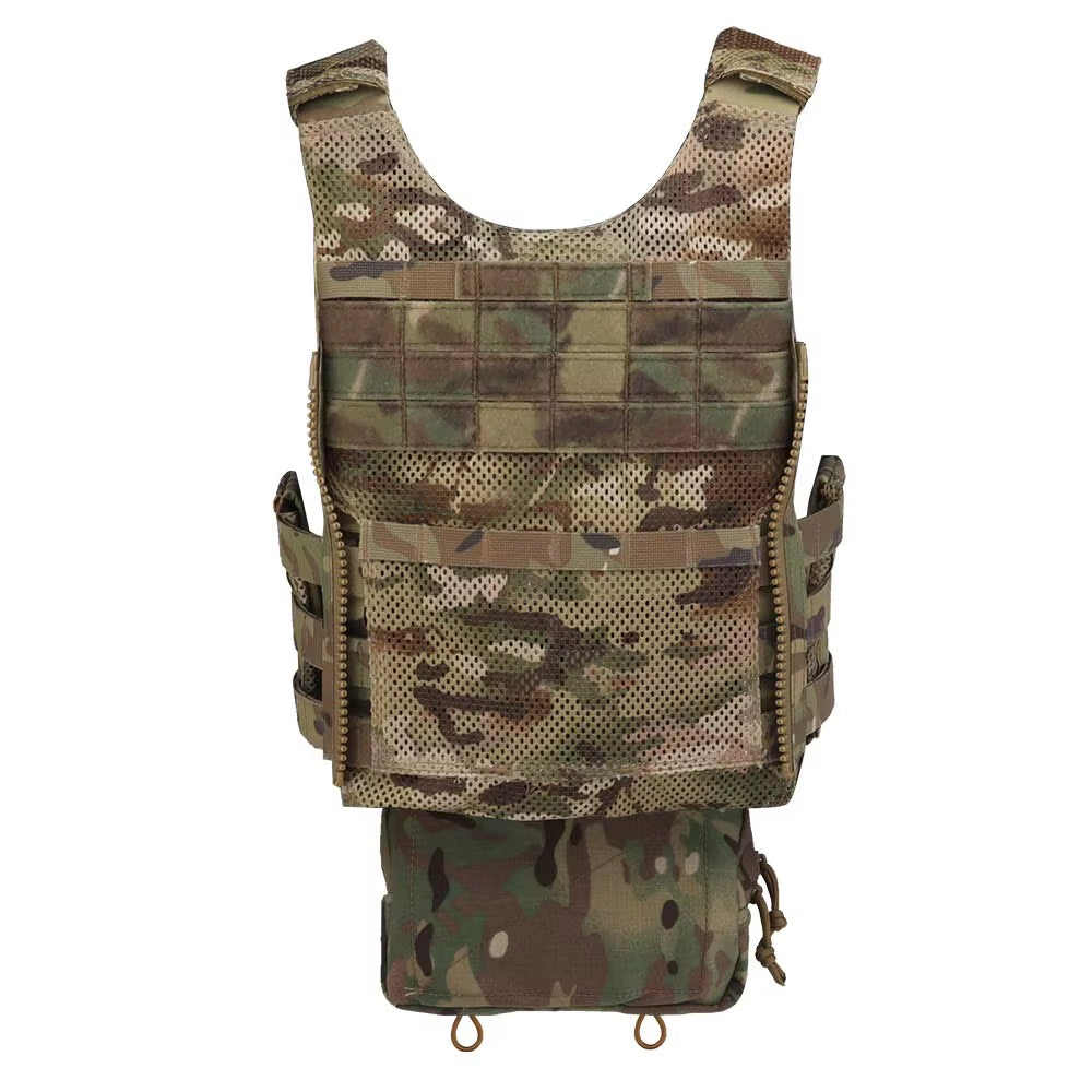 Tactical Vest LV119 Plate Carrier Set Lightweight OTB Maritime Version Airsoft Hunting Vest with Underbelly Bag Triple Mag Pouch