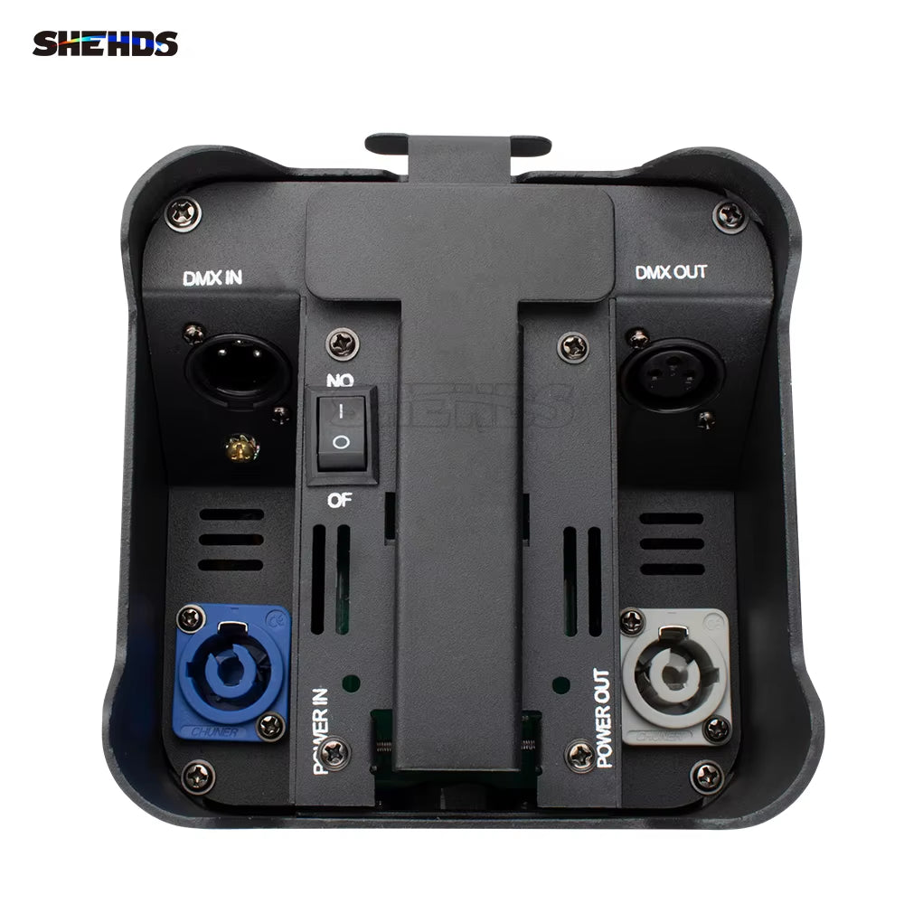 4Pcs 6X18W RGBWAUV LED Battery Par Wireless DMX512 Phone WIFI Wash Wall Light for Party Disco Christmas Lights Audience