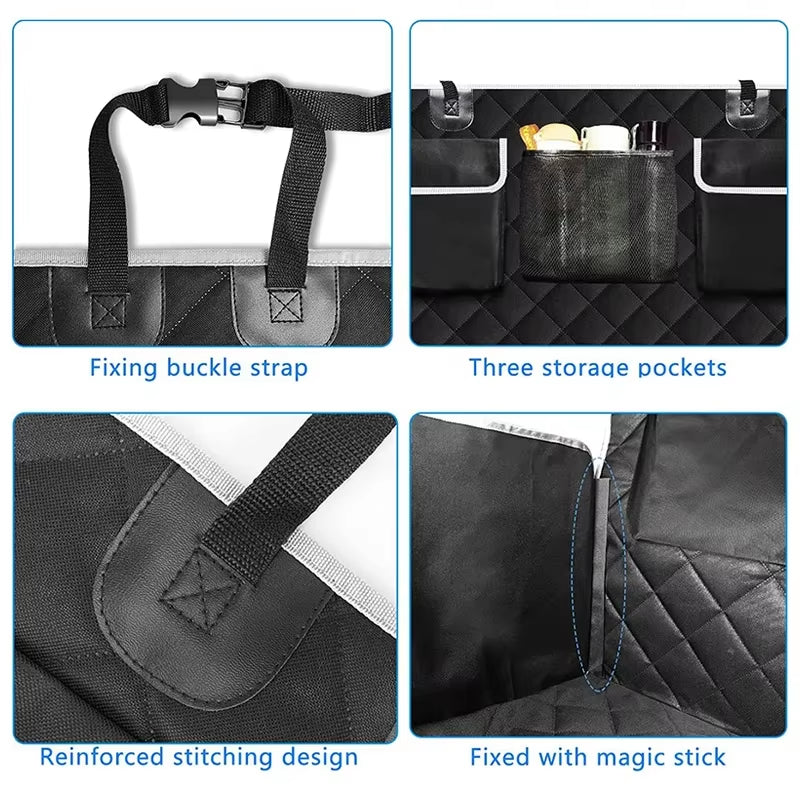 Trunk Cargo Liner for Pet 5-Layer Thicken Oxford Cloth Trunk Carpet Waterproof anti Slip Wear-Resistant Cushion for Dog