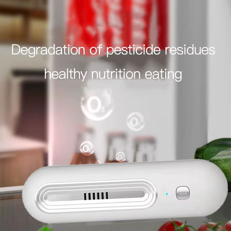 Refrigerator Deodorizer & Air Purifier - Extend Food Shelf Life, Remove Odors (Smoke, Pet, Toilet) for Car & Fridge