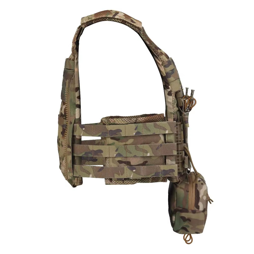 Tactical Vest LV119 Plate Carrier Set Lightweight OTB Maritime Version Airsoft Hunting Vest with Underbelly Bag Triple Mag Pouch