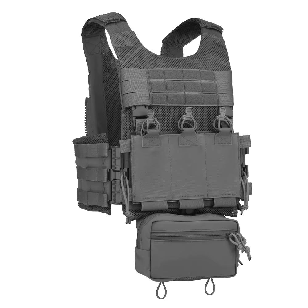 Tactical Vest LV119 Plate Carrier Set Lightweight OTB Maritime Version Airsoft Hunting Vest with Underbelly Bag Triple Mag Pouch