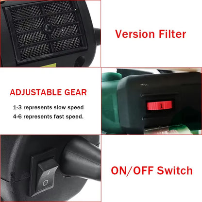 2000W 6 Speed 13 Teeth Electric Sheep Pet Hair Clipper Shearing Kit Shear Wool Cut Goat Pet Animal Shearing Supplies Farm Cut