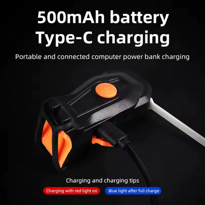 Bike Tail Light LED Rear Lamp Warning Light Waterproof Bicycle Lights USB Rechargeable Cycling MTB Road Bike Rear Flashlight
