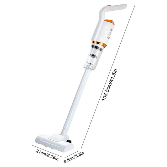 Vacuum Electric Sweeper 120W Handheld Wireless Vacuum Cleaner USB Rechargeable 2000Mah Mopping Machine for Vehicle Home Cleaning