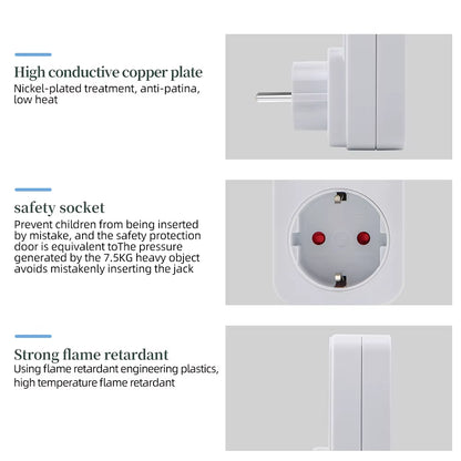Digital Timer Socket Surge Protector Socket Voltage Relay Switch 6 Hour 220V 230V Appliance Time Controler EU US French UK Plug