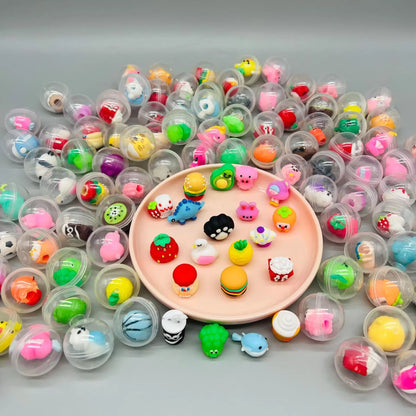 32Mm Transparent Twisted Egg for Mini Claw Machine Toys Accessories Cute Animal Plush Dolls Doll Kids Arcade Crane Machine Gift