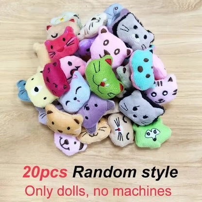 32Mm Transparent Twisted Egg for Mini Claw Machine Toys Accessories Cute Animal Plush Dolls Doll Kids Arcade Crane Machine Gift