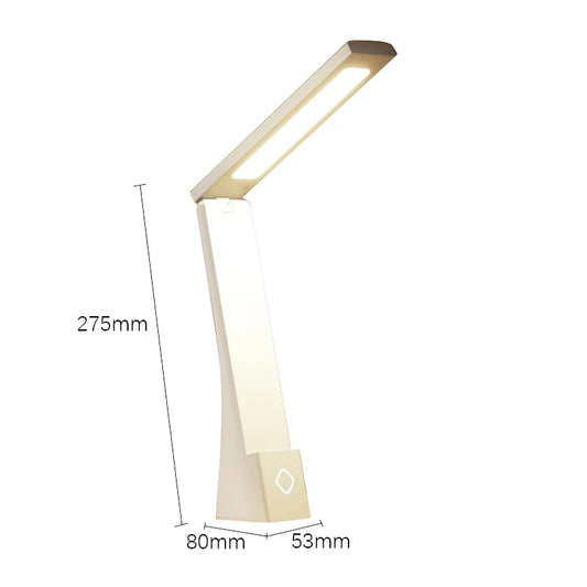 Led Desk Lamp Charging and Plugging Foldable Table Lights Eye Protection Learning Desk Lamp Bedroom Bedside Desk Lightingfixture